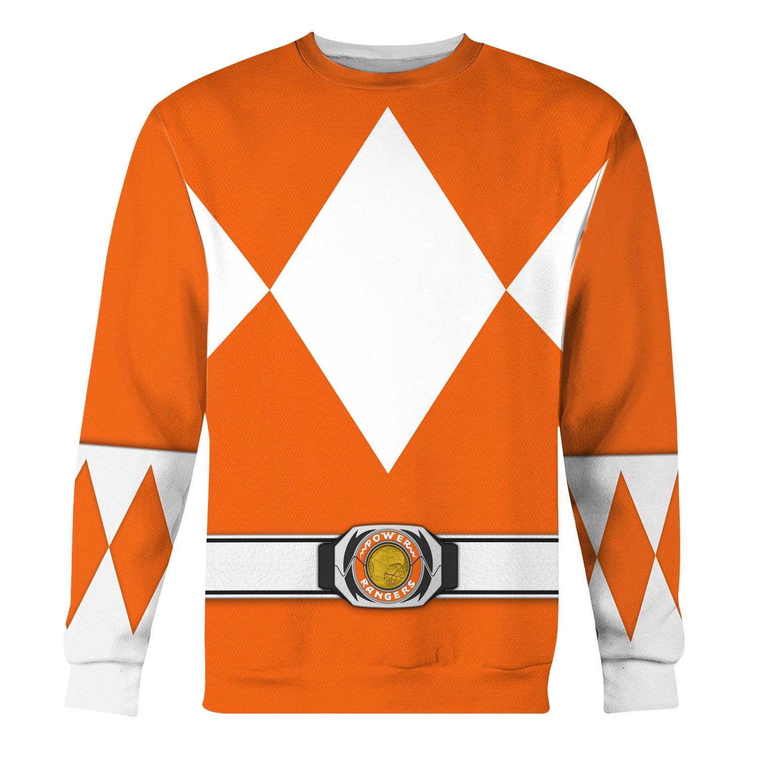 Bulk and Skull Orange Rangers Hoodies Sweatshirt T-shirt Hawaiian Sweatpants - Gearhomie.com