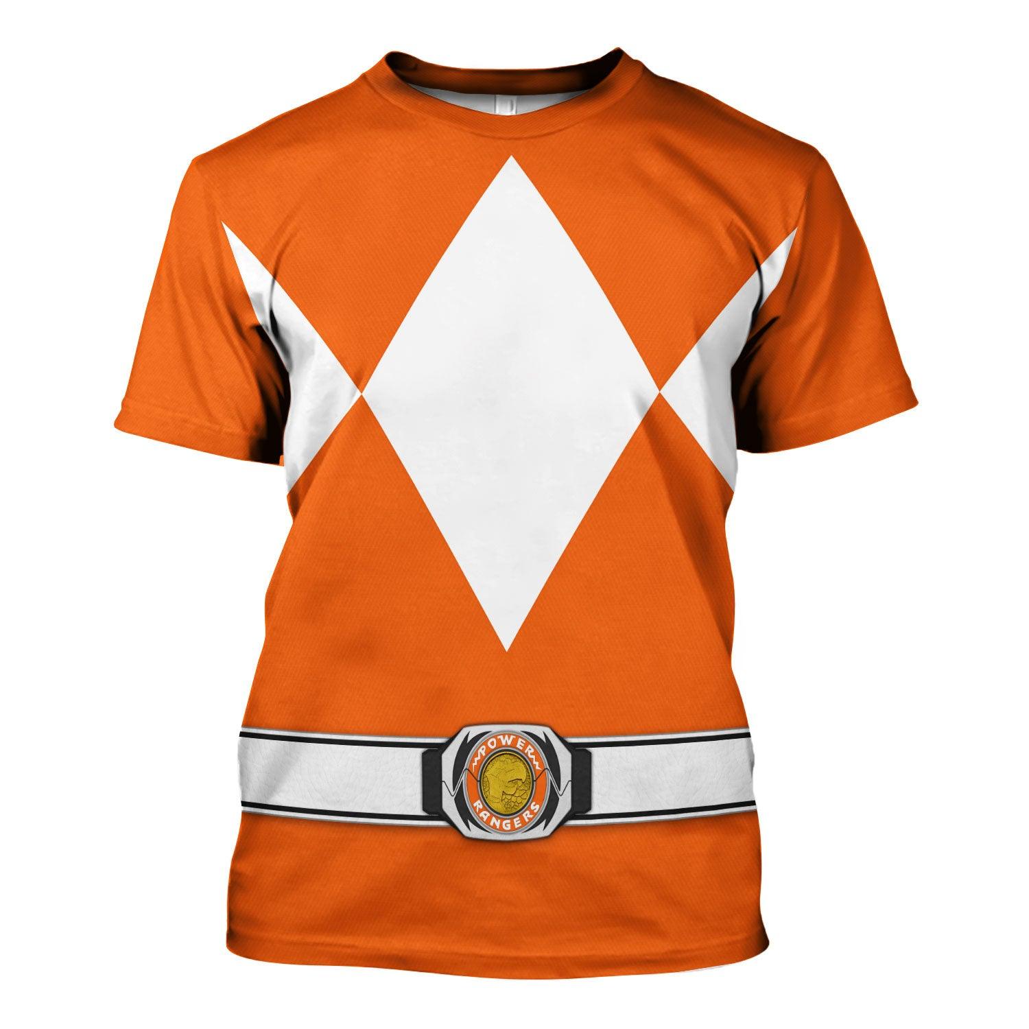 Bulk and Skull Orange Rangers Hoodies Sweatshirt T-shirt Hawaiian Sweatpants - Gearhomie.com