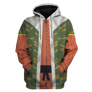 Celebi Mehmed Ottoman Empire Fleece Zip Hoodie