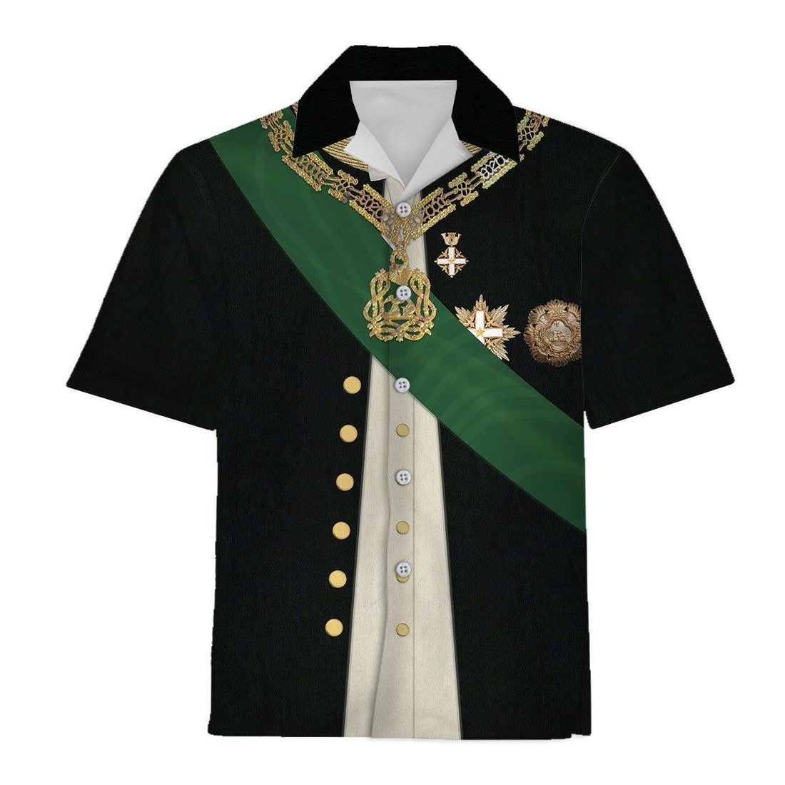 Camillo Benso, Count of Cavour Unisex Hawaiian Shirt - Gearhomie.com