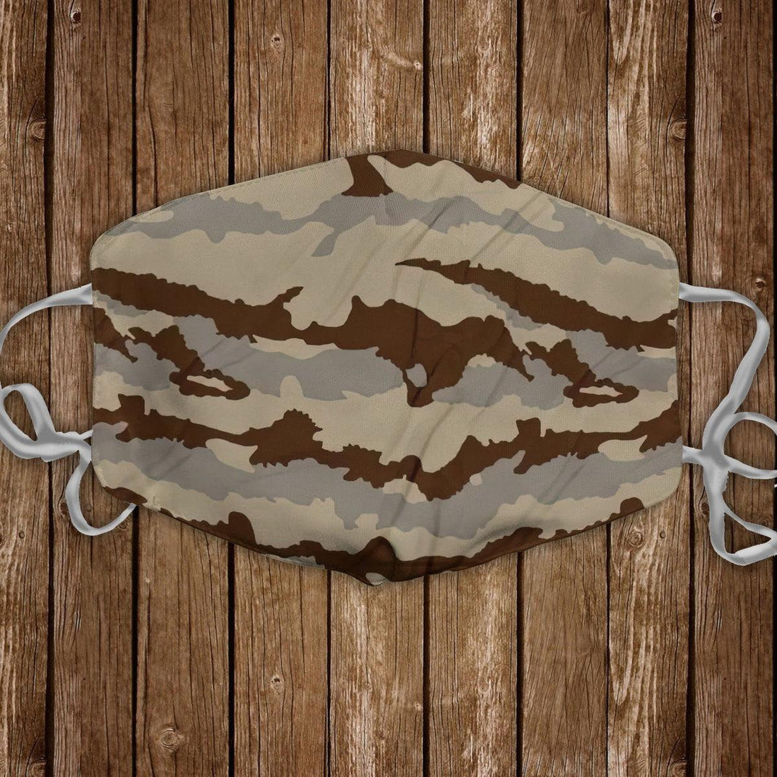 Camouflage Daguet Desert Camouflage Face Mask - OodieGang