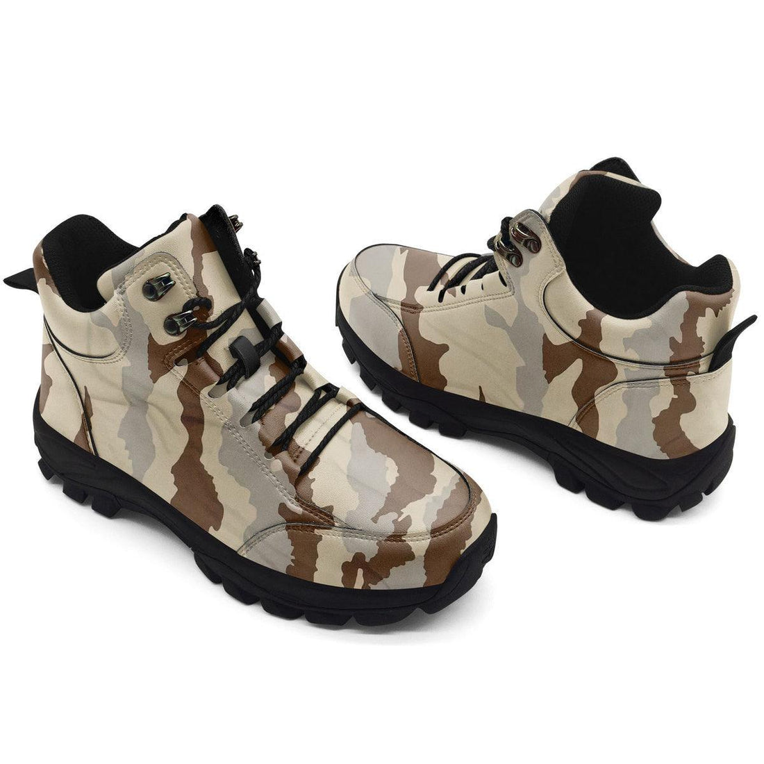 Camouflage Daguet Desert Camouflage Hiking Shoes - OodieGang