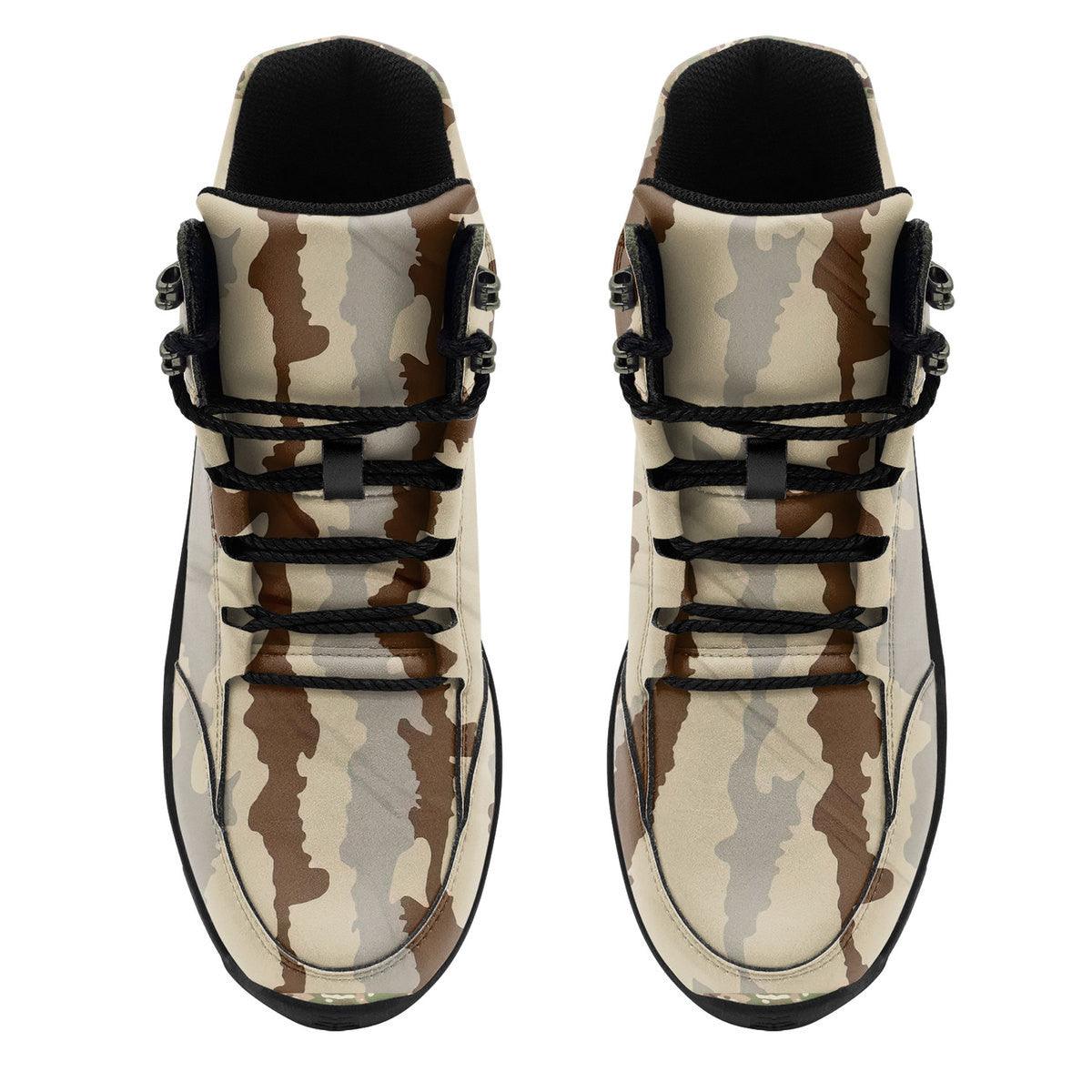 Camouflage Daguet Desert Camouflage Hiking Shoes - OodieGang