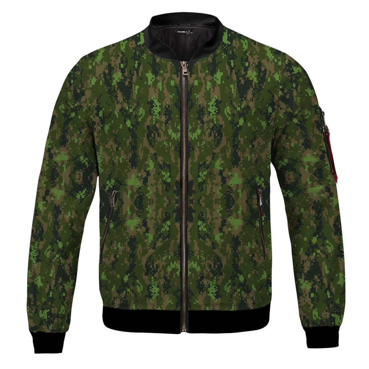 Canadian Disruptive Pattern CADPAT Canadian Armed Forces (CF) Bomber Jacket - OodieGang