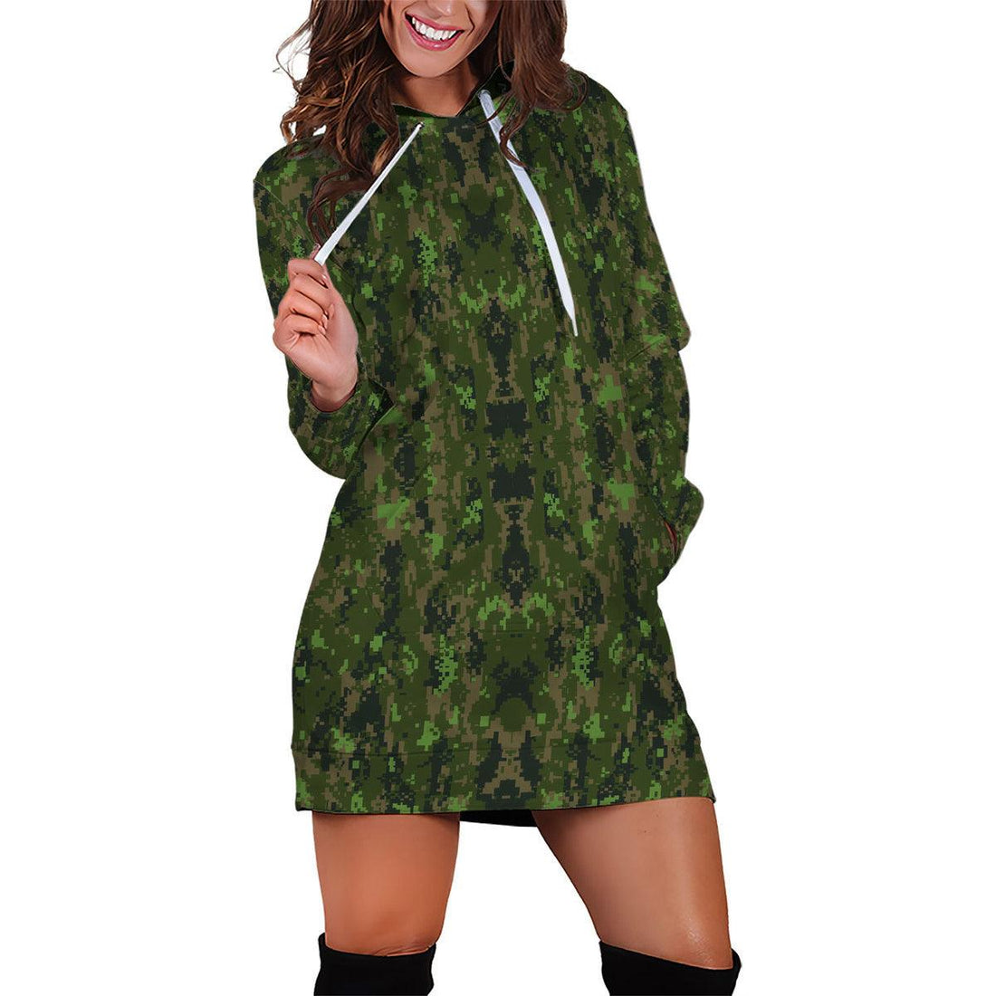 Canadian Disruptive Pattern CADPAT Canadian Armed Forces (CF) Dress Hoodie - OodieGang