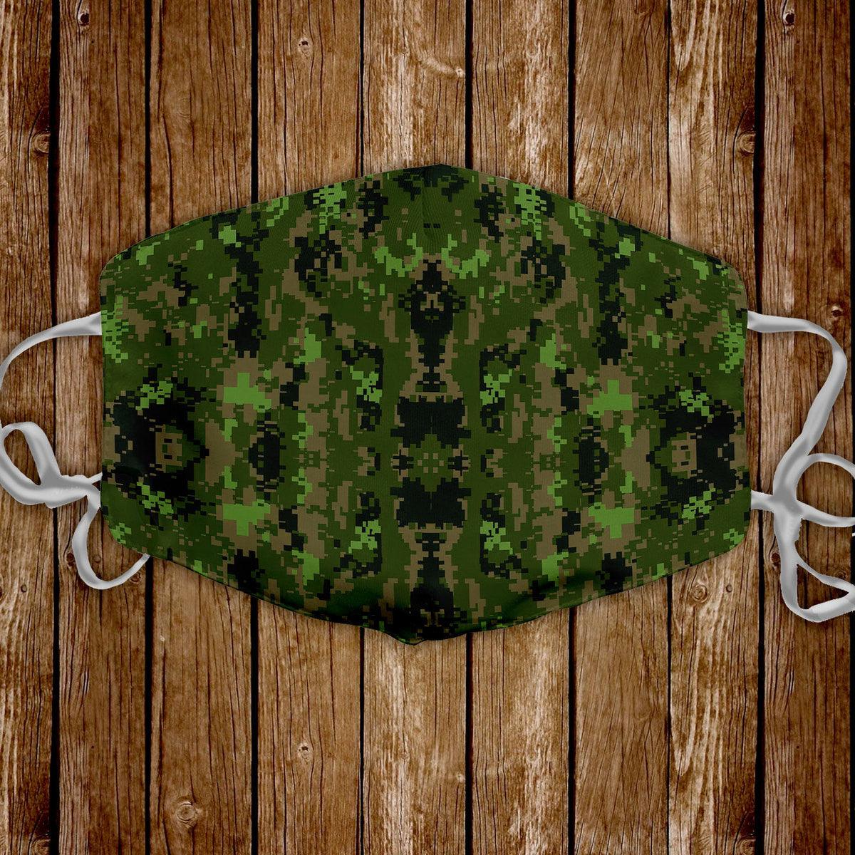 Canadian Disruptive Pattern CADPAT Canadian Armed Forces (CF)Face Mask - OodieGang