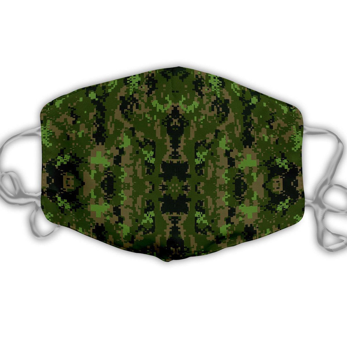 Canadian Disruptive Pattern CADPAT Canadian Armed Forces (CF)Face Mask - OodieGang