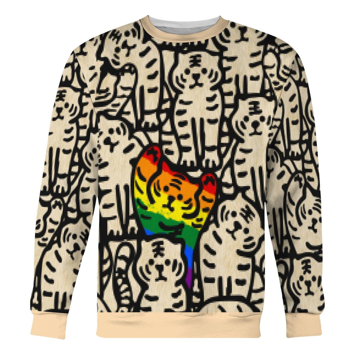 Cat LGBTQ+ Stand Out Hoodie T-shirt Tops - DucG
