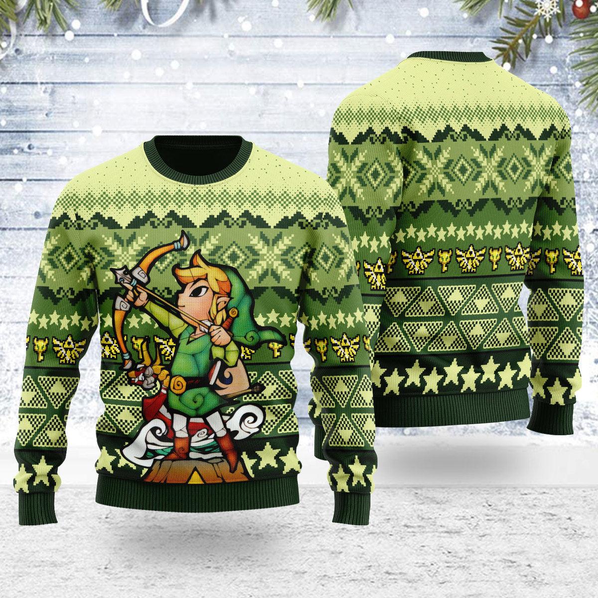 Christmas Sweater Art from The Wind Waker 04 - Gearhomie.com
