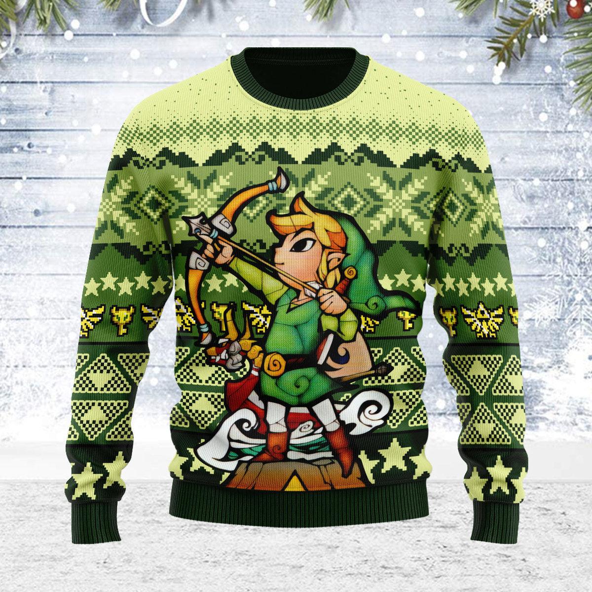 Christmas Sweater Art from The Wind Waker 04 - Gearhomie.com