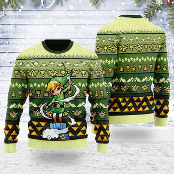 Christmas Sweater Art from The Wind Waker 05 - Gearhomie.com