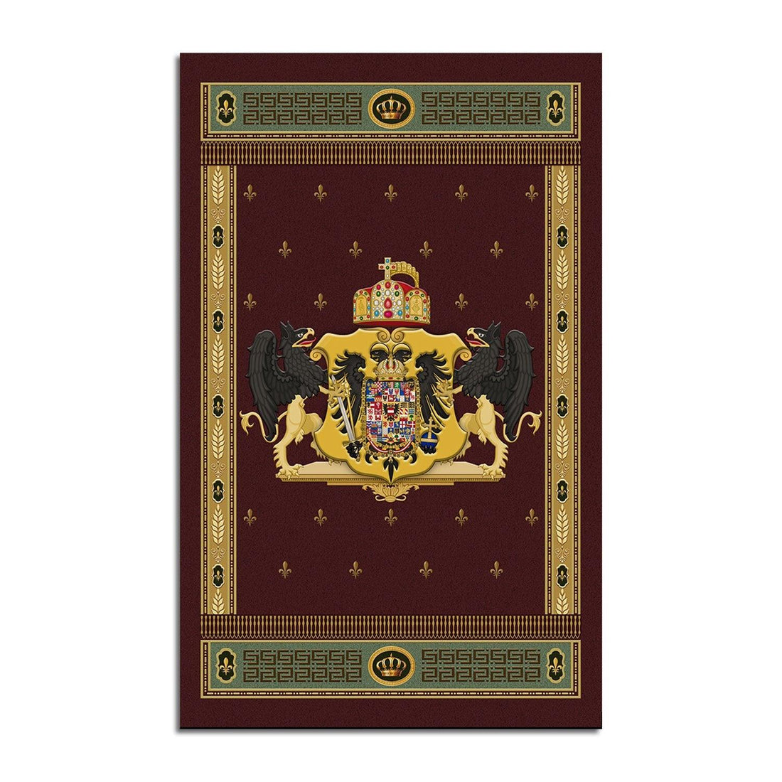 Coat Of Arms Francis II Holy Roman Empire Rug - DucG