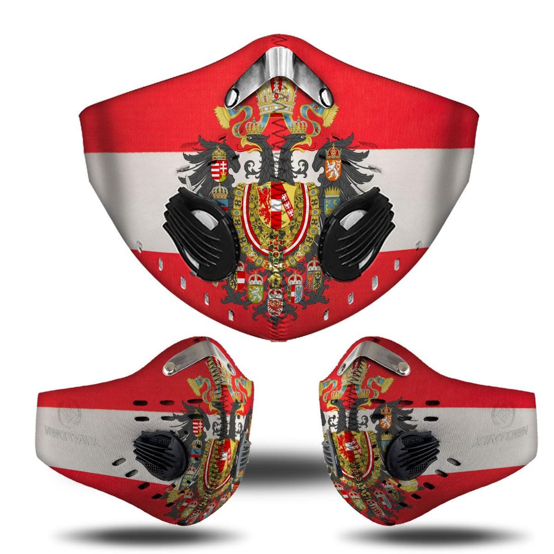 Coat Of Arms Of Austria-Hungary (until 1915) Face Mask - DucG