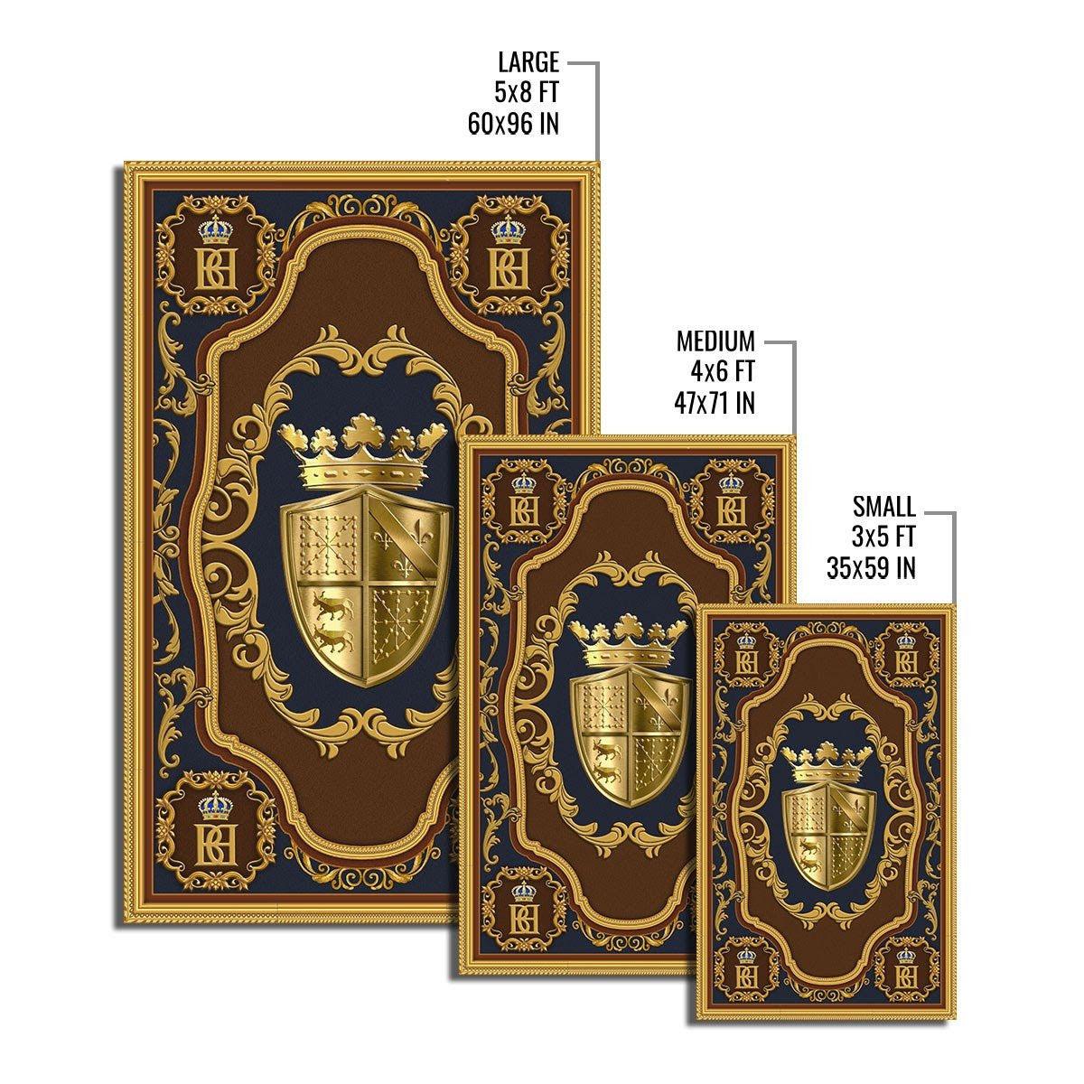 Coat of Arms of Henry IV of France Rug - DucG