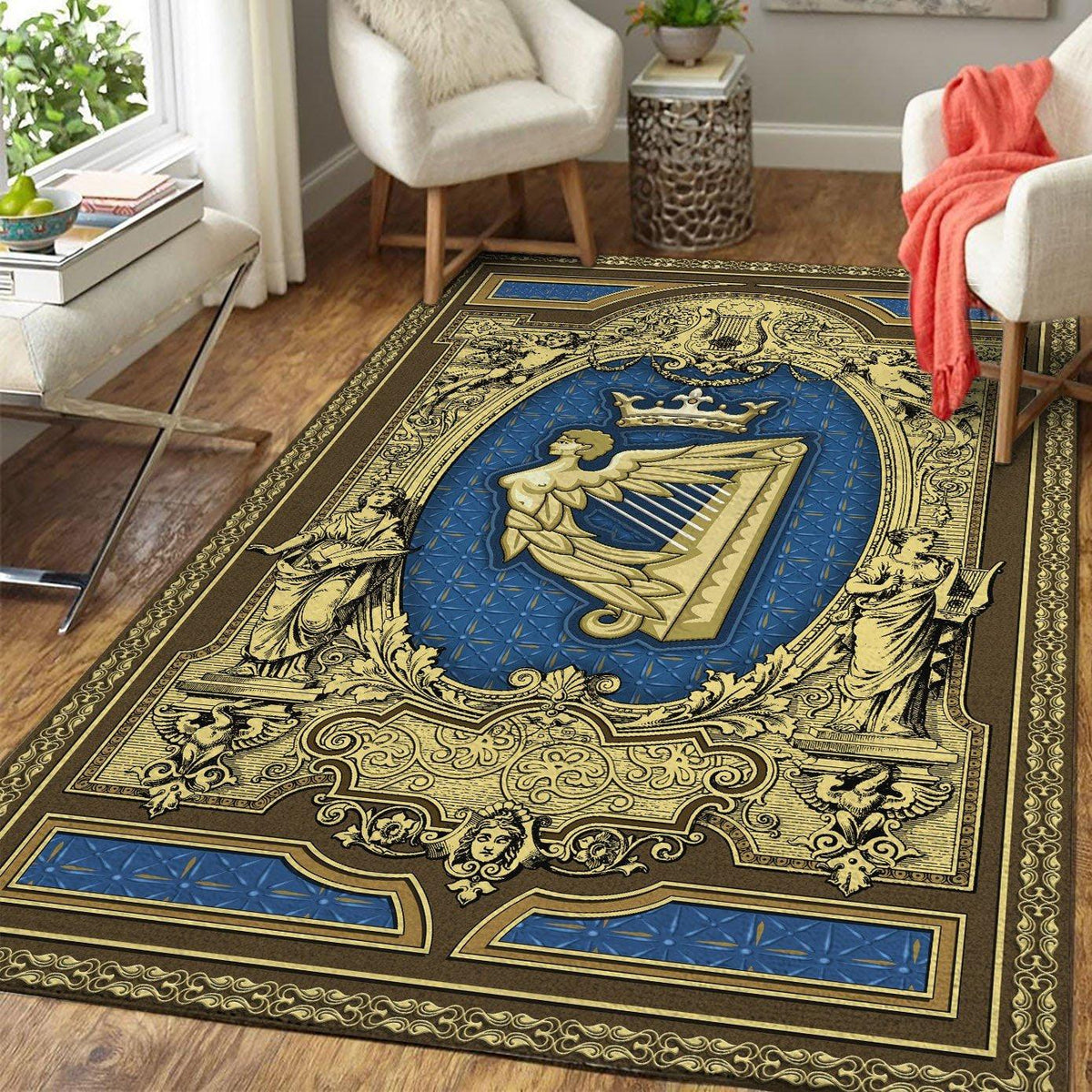 Coat of Arms of Ireland Rug - DucG