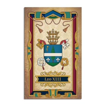 Coat Of Arms Of Pope Leo XIII Rug - DucG