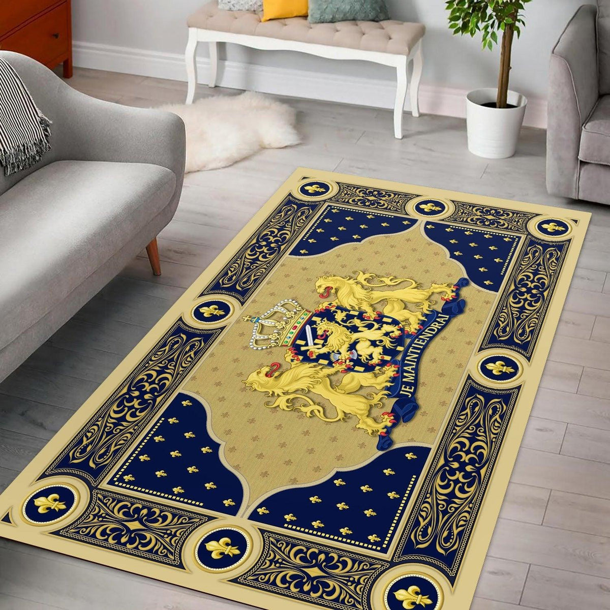 Coat Of Arms Of The Netherlands Rug - DucG