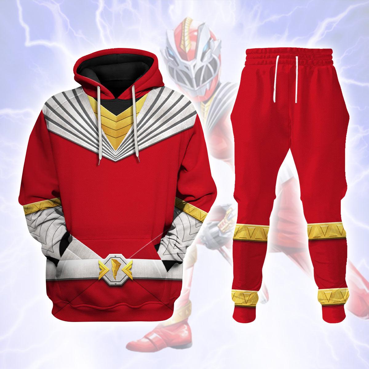 Cosmic Fury Red Ranger Hoodies Sweatshirt T-shirt ZipHoodies Sweatpants - Gearhomie.com