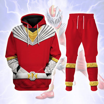 Cosmic Fury Red Ranger Hoodies Sweatshirt T-shirt ZipHoodies Sweatpants - Gearhomie.com