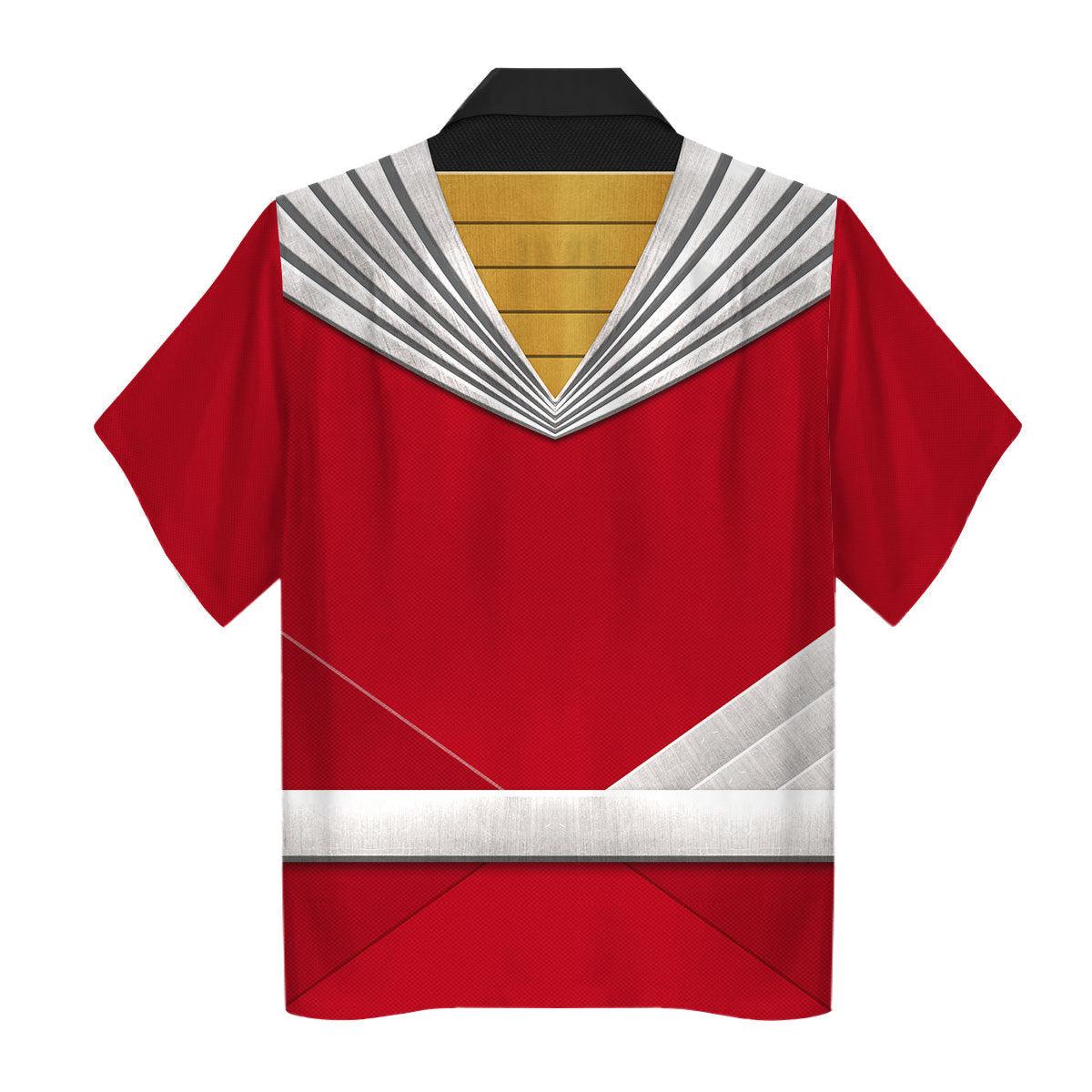 Cosmic Fury Red Ranger Hoodies Sweatshirt T-shirt ZipHoodies Sweatpants - Gearhomie.com