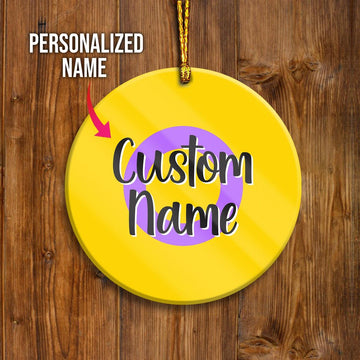 Custom Name Ornament Intersex - DucG