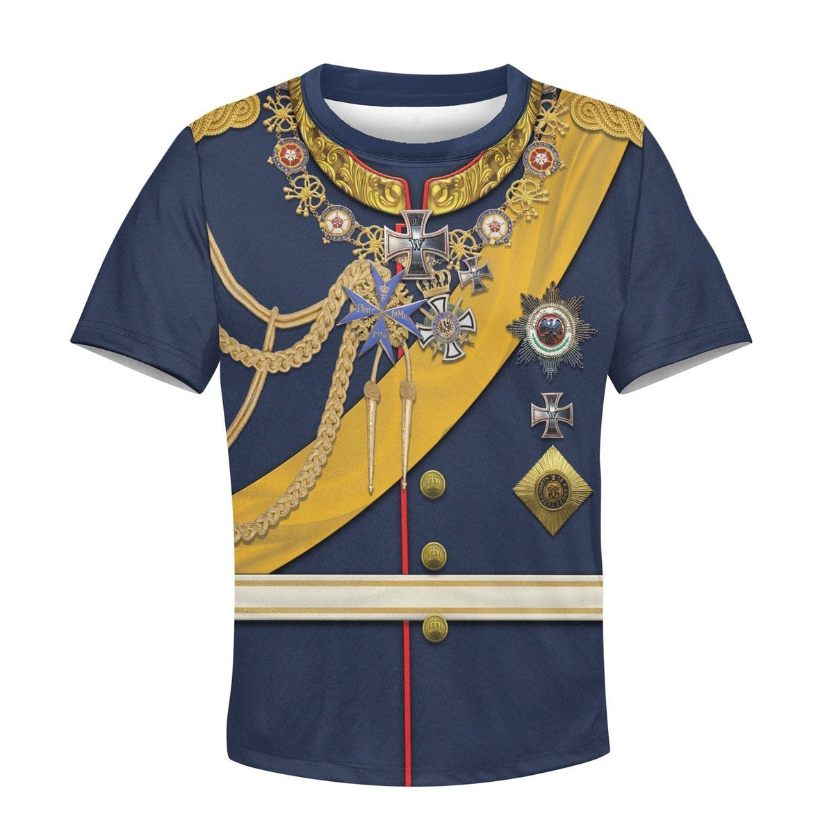 Frederick Iii German Emperor Kid T-Shirt / S Qm672