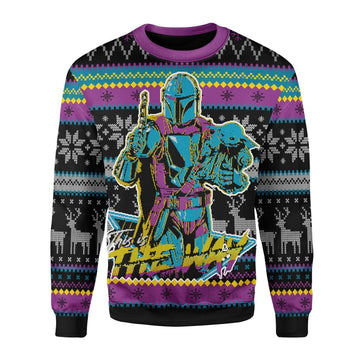 YMskins Christmas Sweater 80s The Way 3D Apparel