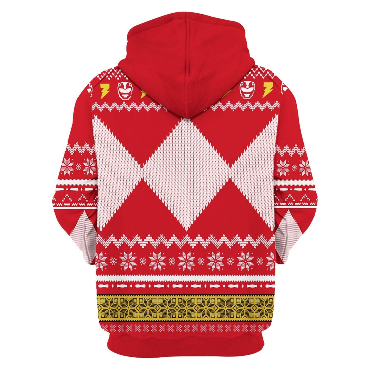 YMskinss Red Power Rangers Tops