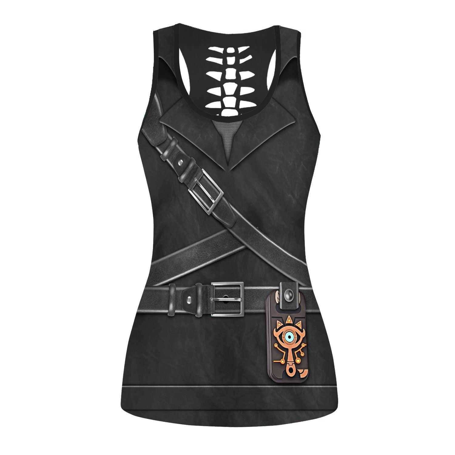 Dark Link Attire Tank Tops & Leggings - Gearhomie.com