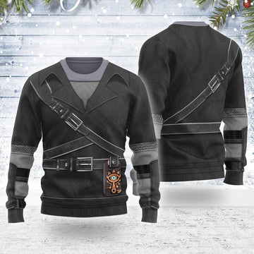 Dark Link Themed Costume Unisex Christmas Wool Sweater - Gearhomie.com