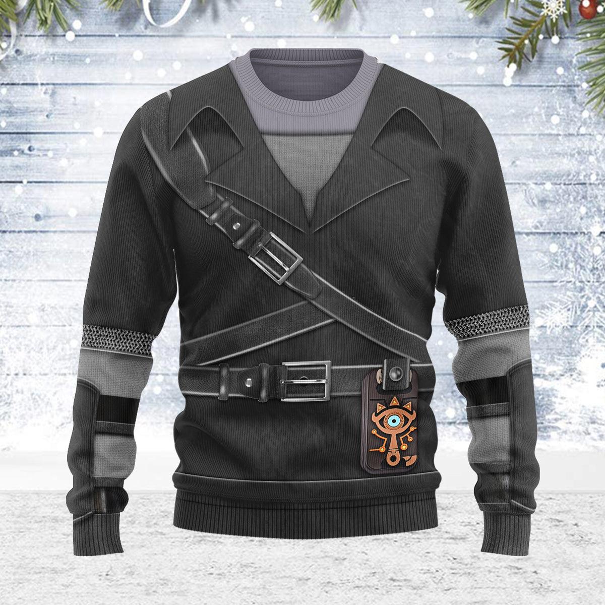 Dark Link Themed Costume Unisex Christmas Wool Sweater - Gearhomie.com