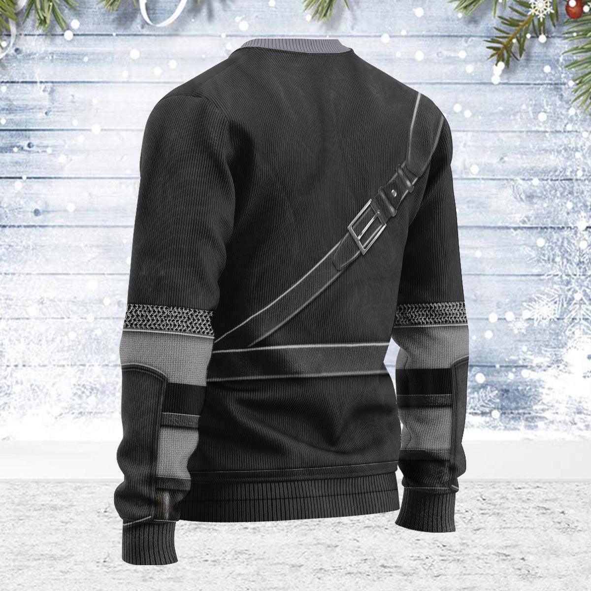 Dark Link Themed Costume Unisex Christmas Wool Sweater - Gearhomie.com