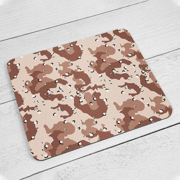 Desert Battle Dress Uniform American Chocolate Chip Desert Battle Dress Uniform Camo
 MousePad - OodieGang