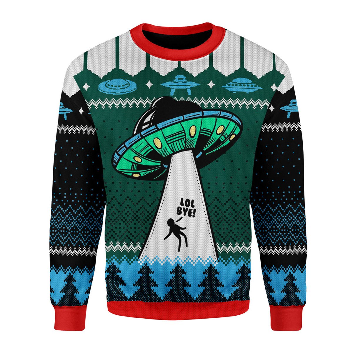 YMskins Tops Pullover Sweatshirt LOL Bye 3D Apparel