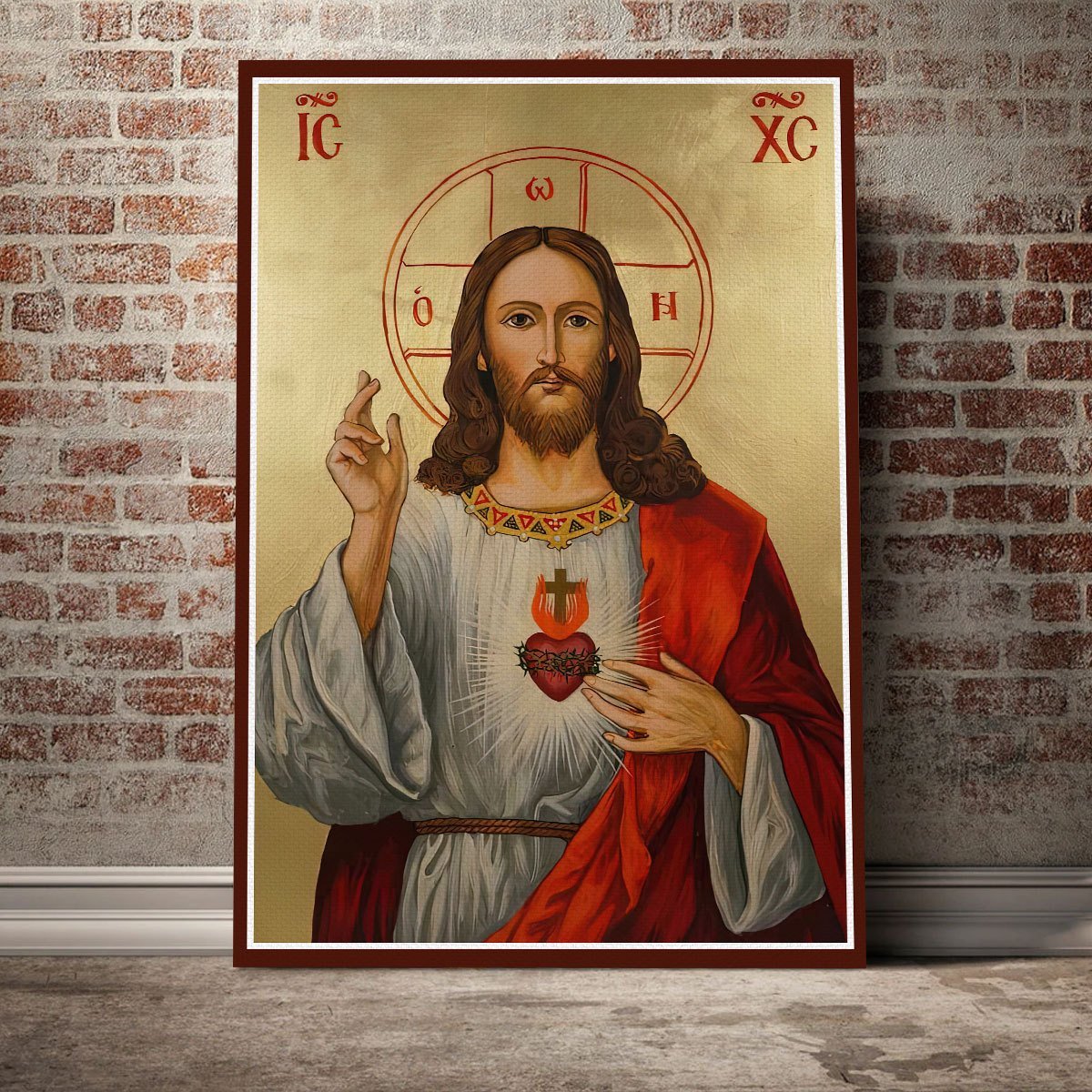 YMskins Canvas Orthodox Jesus