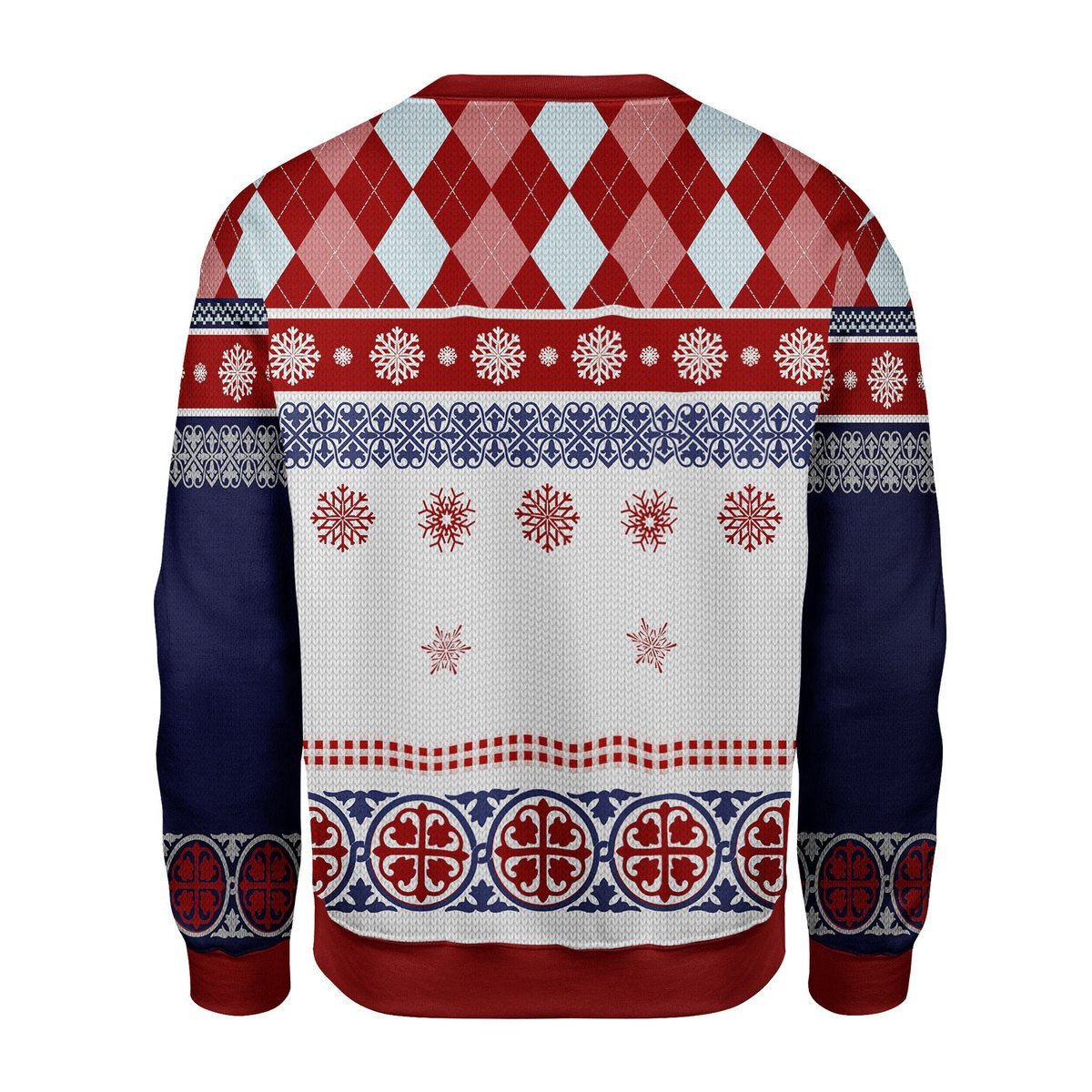 YMskins Christmas Unisex Sweater Jesus Evlogon Greek Byzantine Orthodox Ugly Christmas 3D Apparel