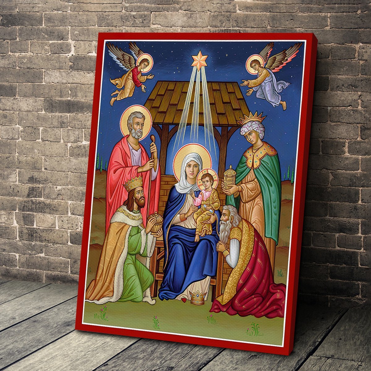 YMskins Canvas Nativity of Jesus Christ