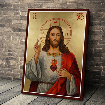 YMskins Canvas Orthodox Jesus