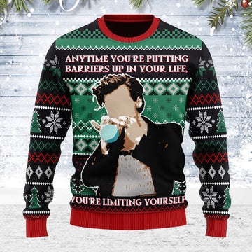 YMskins Ugly Christmas Sweater Harry Styles Vouge Cover 3D Apparel