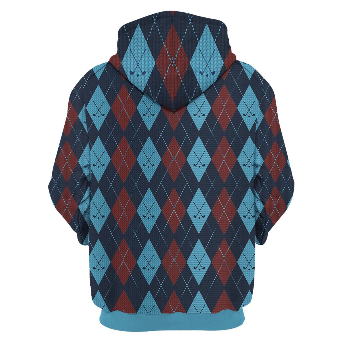 YMskins Tops Pullover Sweatshirt  Papa Is My Name Golf Is My Game 3D Apparel