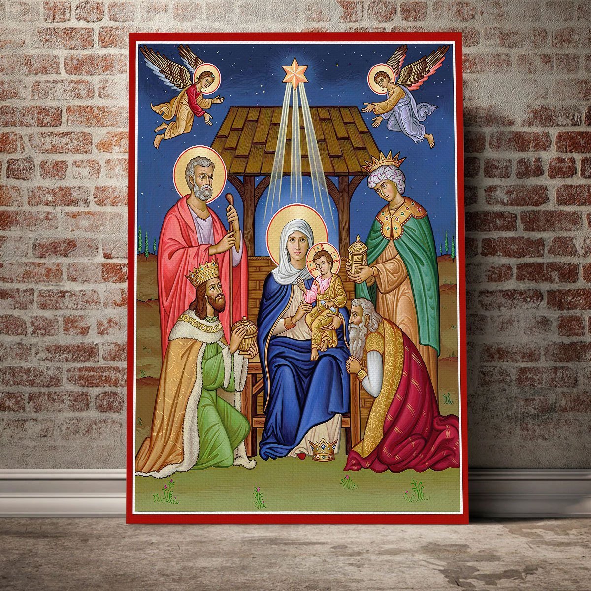 YMskins Canvas Nativity of Jesus Christ