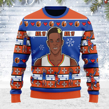 YMskins Ugly Christmas Sweater Basketball 3D Apparel