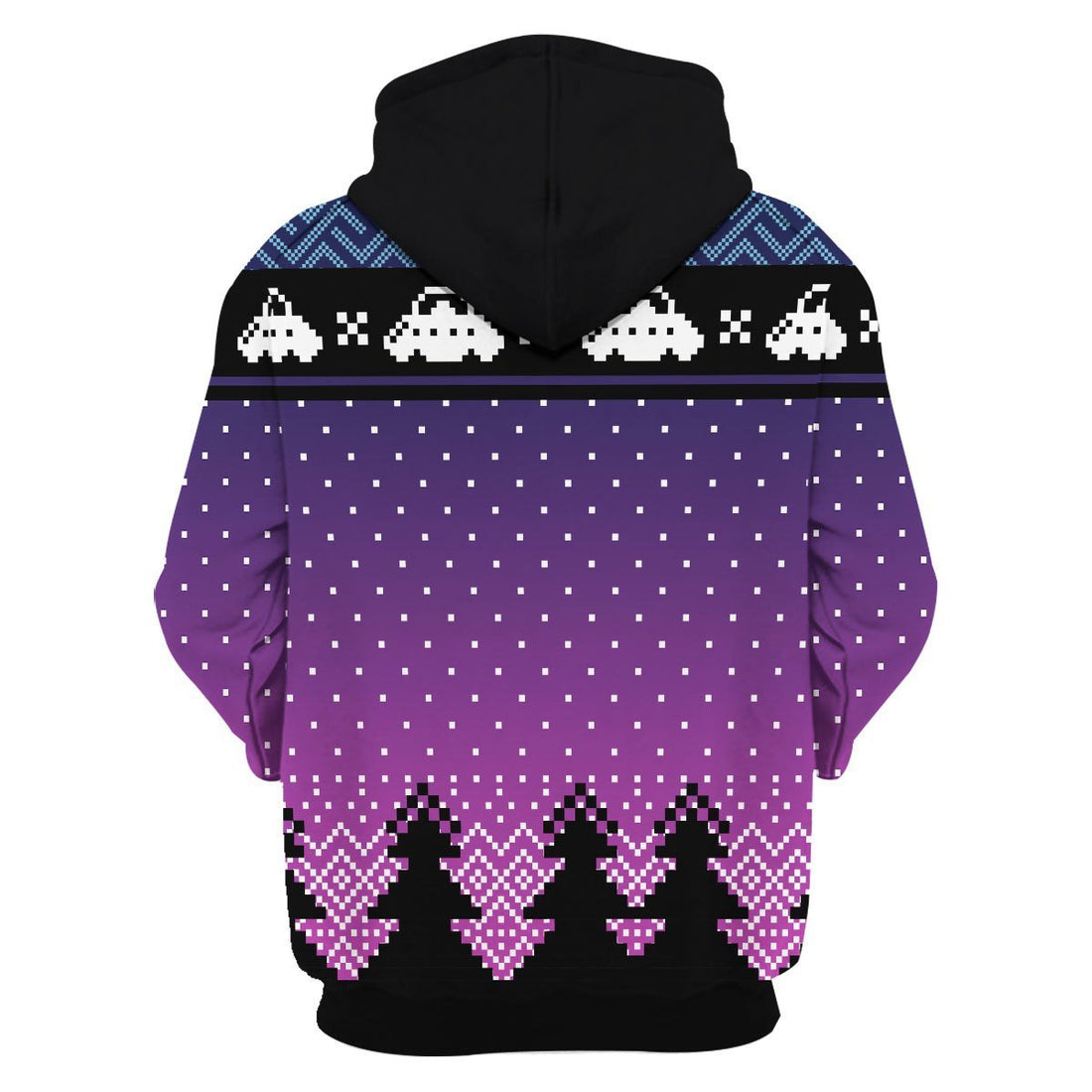 YMskins Unisex Hoodie Big Foot Alien 3D Apparel