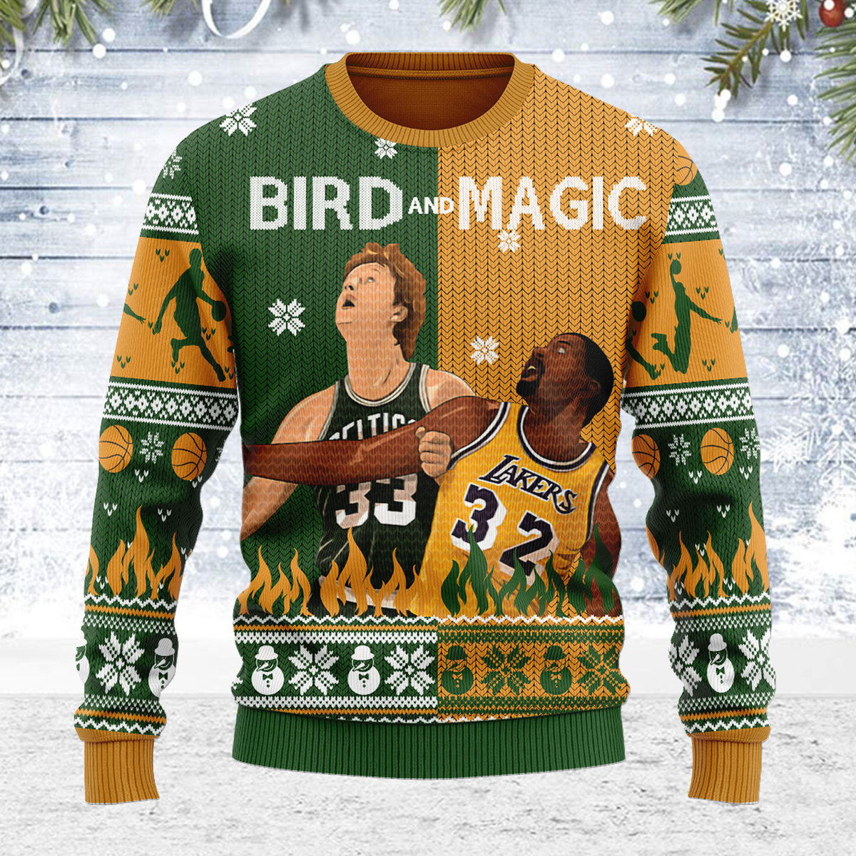 YMskins Ugly Christmas Sweater Larry Magic 3D Apparel