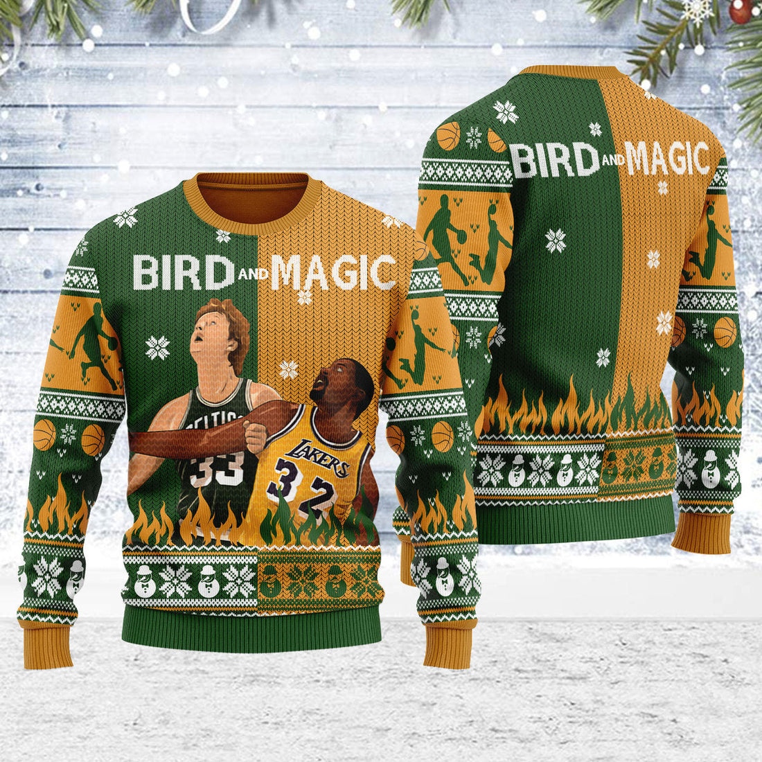 YMskins Ugly Christmas Sweater Larry Magic 3D Apparel
