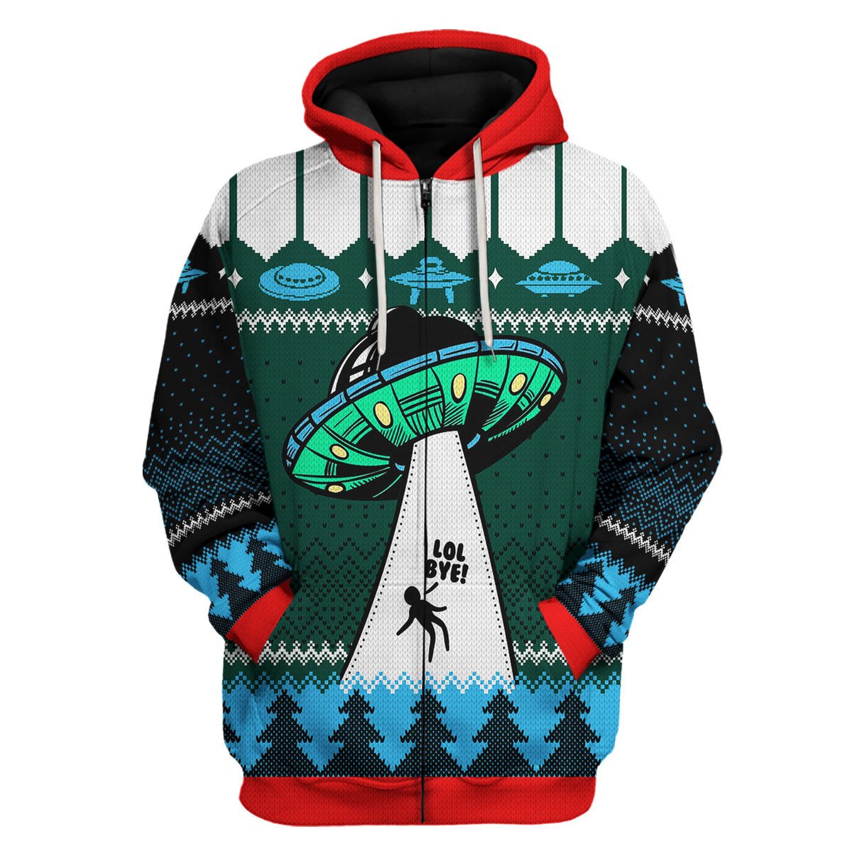 YMskins Tops Pullover Sweatshirt LOL Bye 3D Apparel