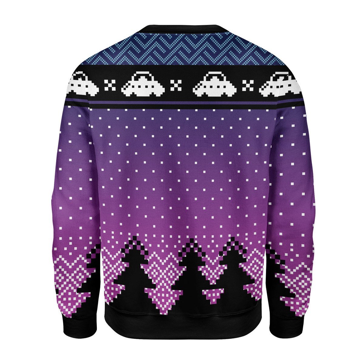 YMskins Ugly Sweater Big Foot Alien Happy Dog 3D Apparel