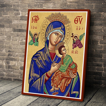 YMskins Canvas Our Lady of Perpetual Help Crowned