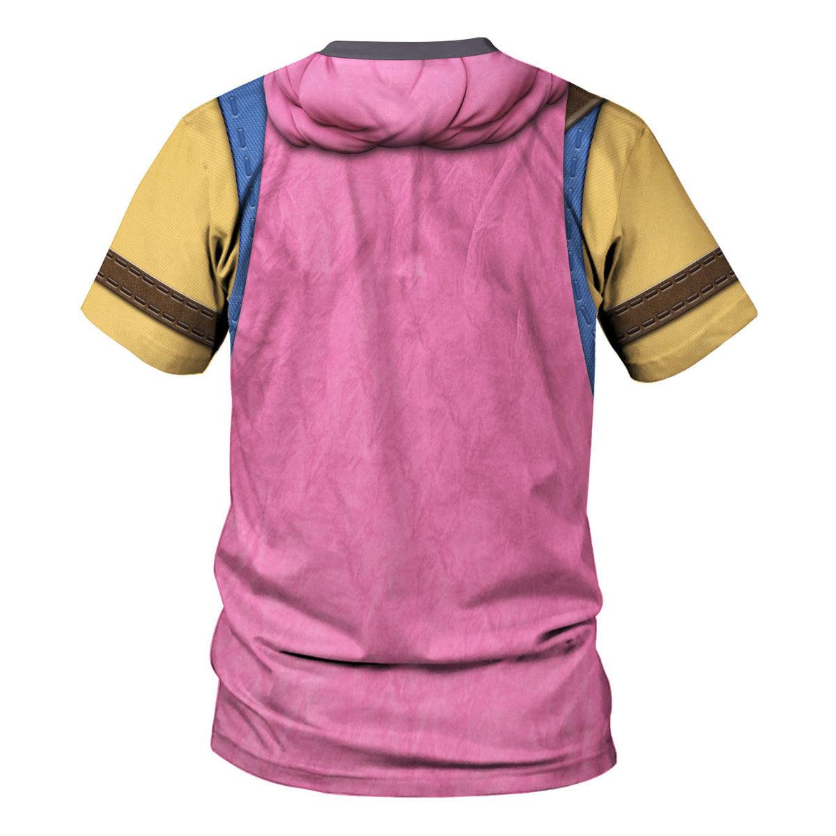 Dragon Quest Erdrick Hoodie T-shirt Sweatpants Cosplay - DucG