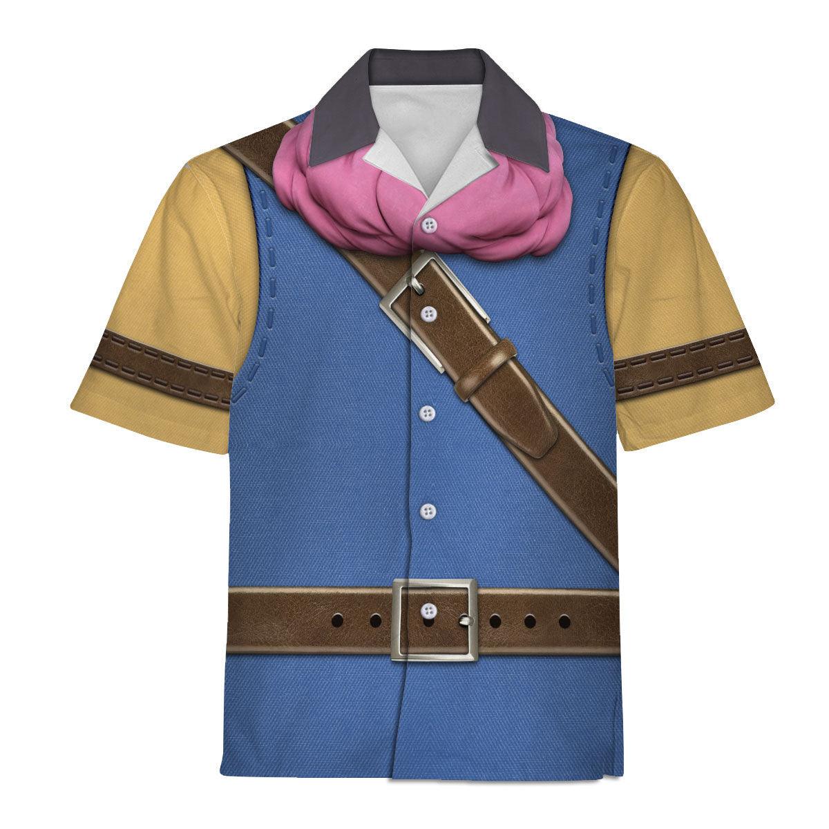 Dragon Quest Erdrick Hoodie T-shirt Sweatpants Cosplay - DucG